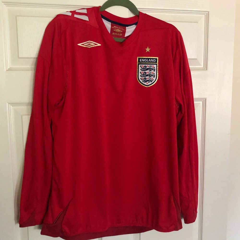 England Soccer Football Jersey